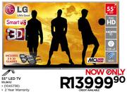 LG 55" 3D LED Smart TV 55LB652
