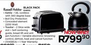 Russell Hobbs Black Pack RHBP55