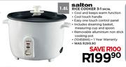 Salton 1.8L Rice Cooker 3-1 SRC18L