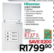 Hisense Chest Freezer FC-13DD4HA