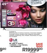 LG 49" UHD TV 49UB850T