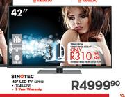 Sinotec 42" LED TV 42P38D