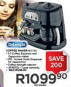 Delonghi Coffee Maker BCO130