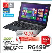 Acer Notebook E1