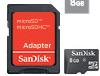 SanDisk 4GB Micro SD Card and Adaptor