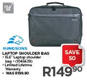 Kingsons 15.6" Laptop Shoulder Bag