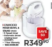 Kenwood Mixer Bowl & Stand HM430