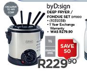 ByD:sign Deep Fryer/Fondue Set DF1000
