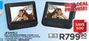 Sansui DVD Car Entertainment System PD1002-Per Pair