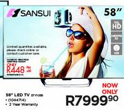 Sansui 58" 3D LED TV-STY1058