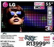LG 55" LED TV-55LB652