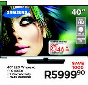 Samsung 40" LED TV-40H5100