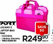 Port Lugano II Laptop Bag Pink-Each