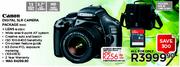 Canon Digital SLR Camera Package 1100D+ Lens 18-55DX