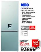 KIC 314Ltr Fridge/Bottom Freezer KBF634ME