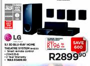LG 5.1 3D Blu-Ray Home Theatre System