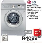 LG 7kg Front Loader Washing Machine F10B8QDP5