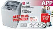 LG 11kg Top Loader Washing Machine T1108TEFTN