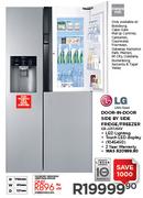 LG Door-In-Door Side By Side Fridge Freezer GR-J237JSXV