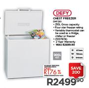 Defy 205Ltr Chest Freezer DMF290