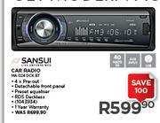 Sansui Car Radio MA024 DCK BT