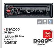 Kenwood Car Radio KDC-U259R
