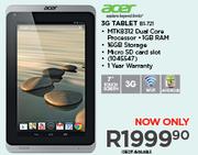 Acer 3G Tablet