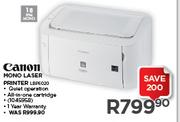 Canon Mono Laser Printer LBP6020