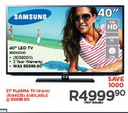 Samsung 40" LED TV 40EH5000
