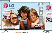 LG 55" Smart 3D LED TV 55LB720