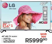 LG 42" LED TV 42LB550