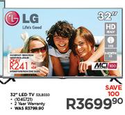 LG 32" LED TV 32LB550
