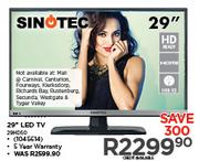 Sinotec 29" LED TV 29HD50