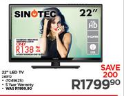 Sinotec 22" LED TV