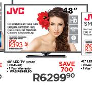JVC 48" LED TV 48N530