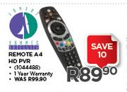 Remote A4 HD PVR