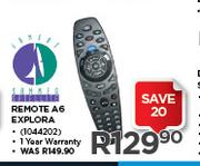 Remote A6 Explora
