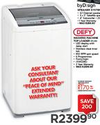 Defy Washing Machine Top Loader DTL139