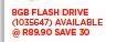 SanDisk 8GB Cruzer Blade Flash Drive