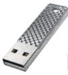 SanDisk 16GB Cruzer Facet Silver Flash Drive