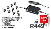 Universal Notebook Power Supply For Cars 70W