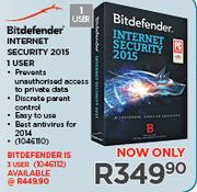 Bitdefender Internet Security 2015 3 User