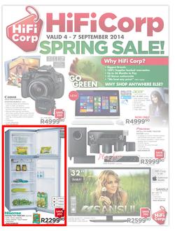 HiFi Corp : Spring Sale! (4 Sep - 7 Sep 2014), page 1