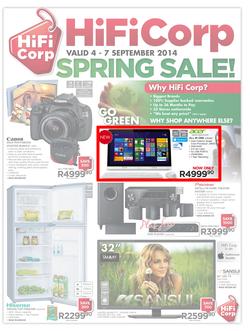 HiFi Corp : Spring Sale! (4 Sep - 7 Sep 2014), page 1