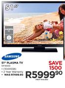 Samsung 51" Plasma TV 51F4000