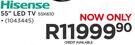 Hisense Smart Full HD 55" LED TV 55K610