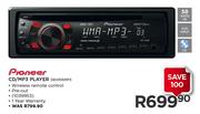 Pioneer CD/MP3 Player DEH155MP3