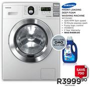 Samsung 7kg Front Loading Deep Foam Washing Machine WF1702WEC