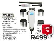 Wahl Multicut Hair Clipper Set