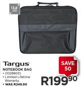Targus 15.6" Notebook Bag